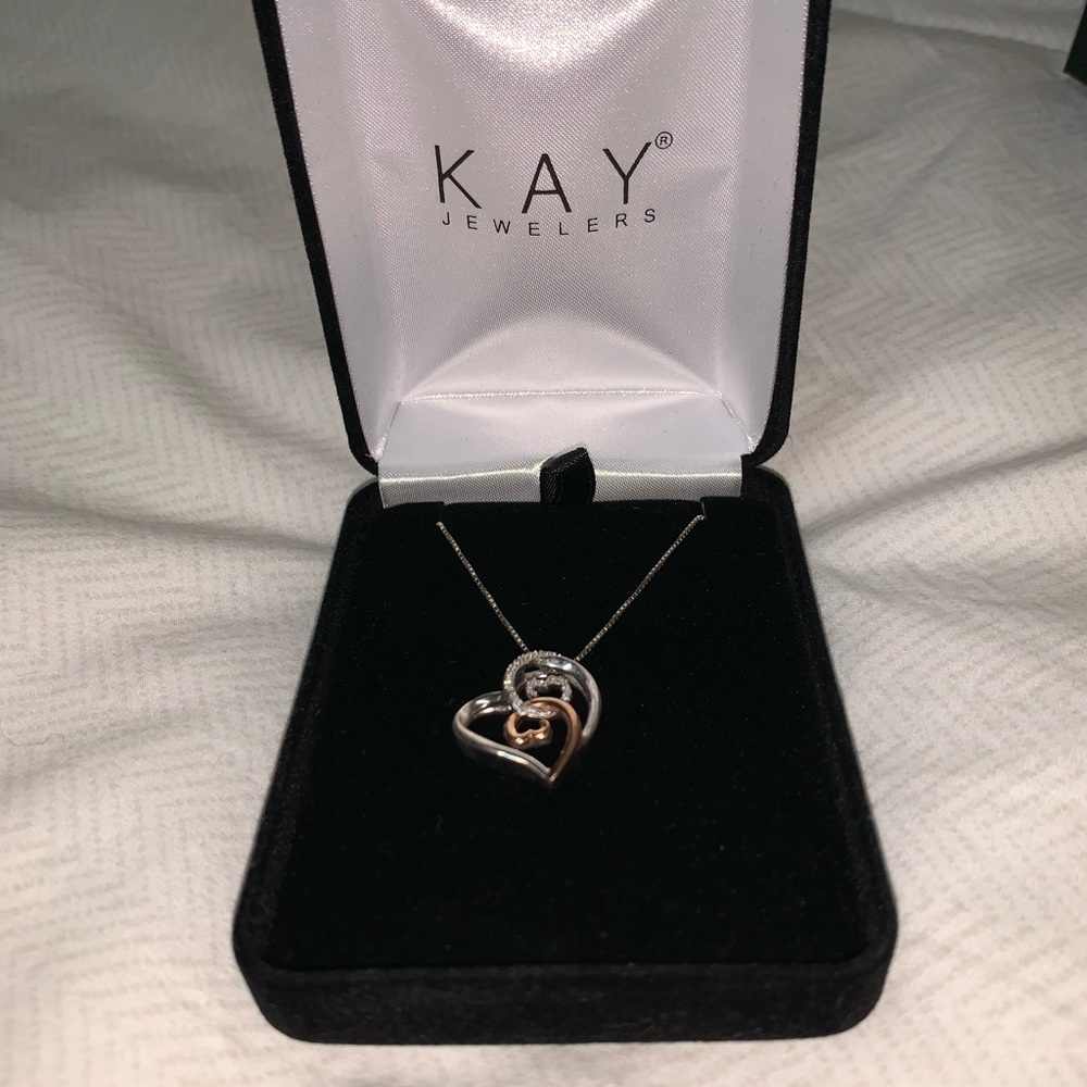 Kay Jewelers Heart Shaped Necklace